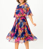 Robe longue A - line en TR pour femmes - Emilia Lane