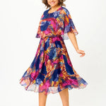 Robe longue A - line en TR pour femmes - Emilia Lane