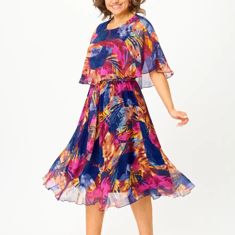 Robe longue A - line en TR pour femmes - Emilia Lane