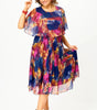 Robe longue A - line en TR pour femmes - Emilia Lane