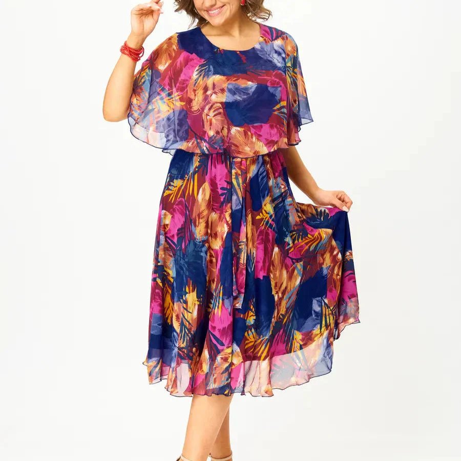 Robe longue A - line en TR pour femmes - Emilia Lane