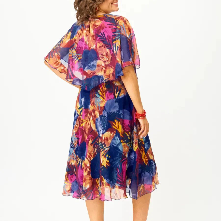 Robe longue A - line en TR pour femmes - Emilia Lane