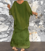 Robe Longue à Manches Chauve - Souris pour Femme | Idéale pour les Sorties - Emilia Lane