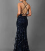 Robe Longue à Paillettes avec Bretelles et Décolleté V pour Femme | Idéale pour les Sorties - Emilia Lane