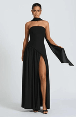 Robe Longue Asymétrique sans Bretelles pour Femme | Idéale pour les Sorties - Emilia Lane