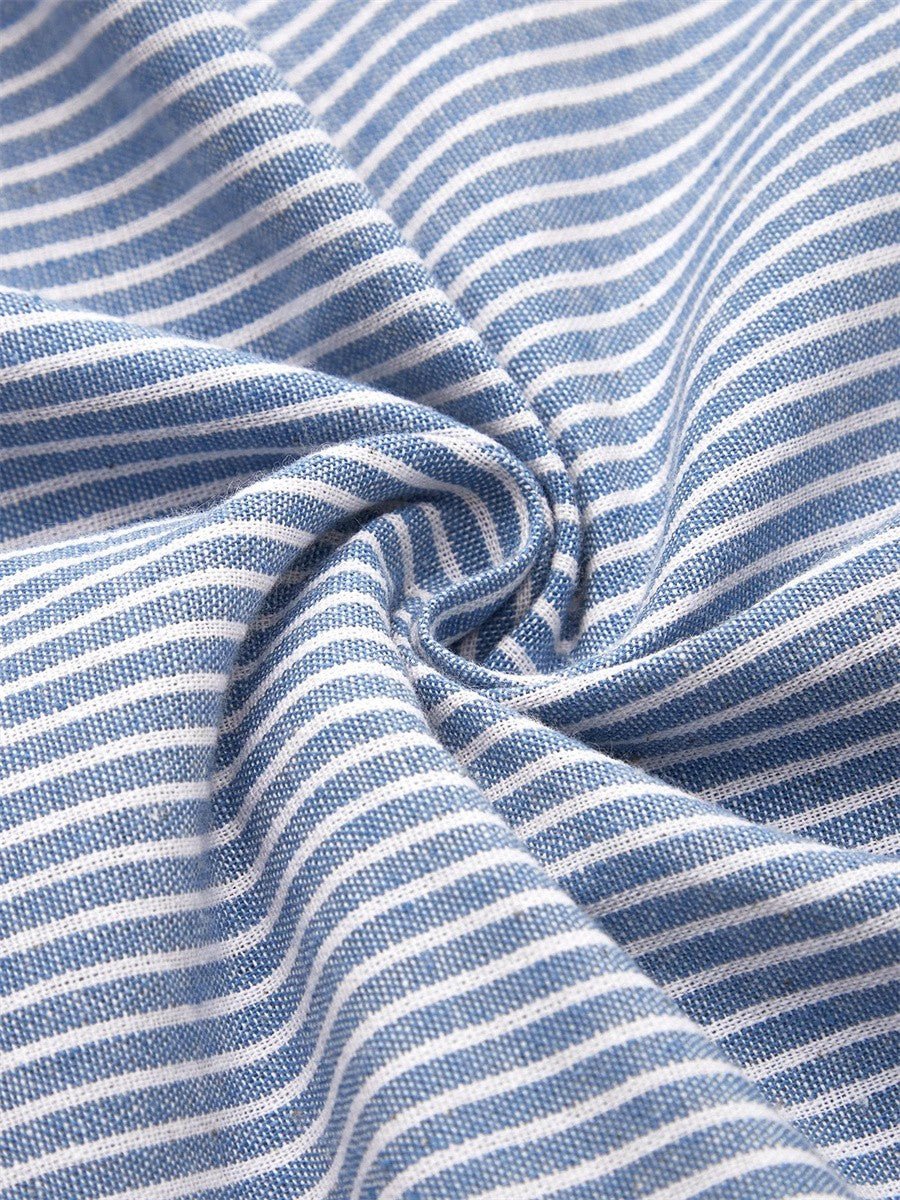 Robe longue boutonnée avec poches pour femmes - Emilia Lane
