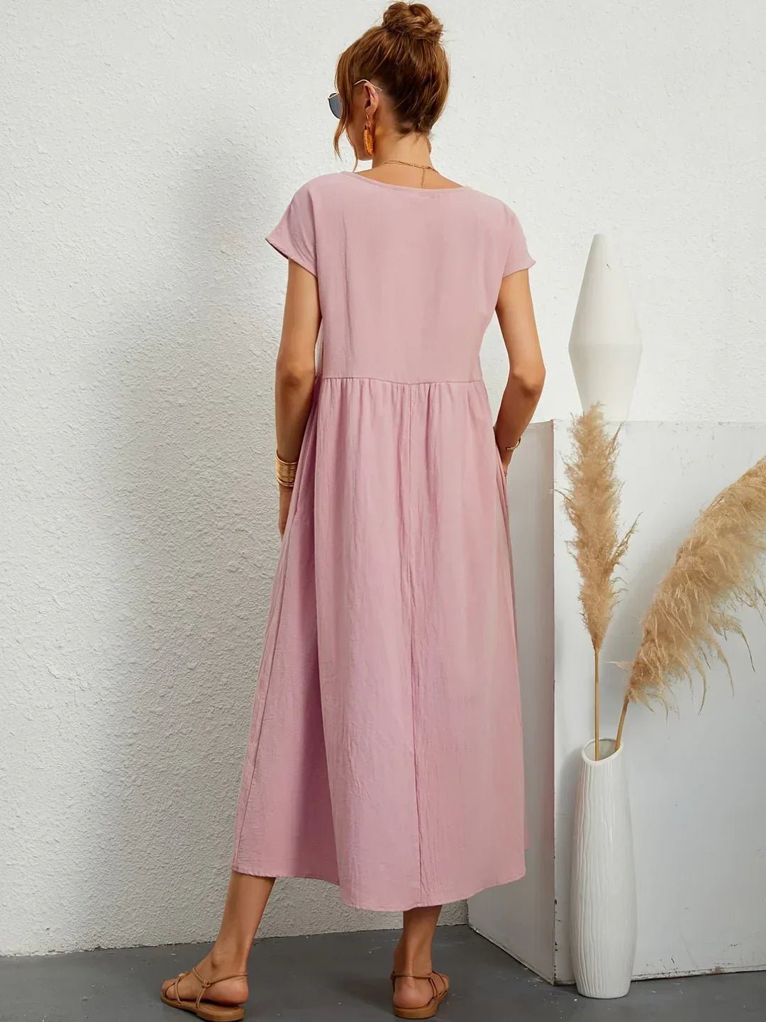 Robe Longue en Coton pour Femmes - Emilia Lane