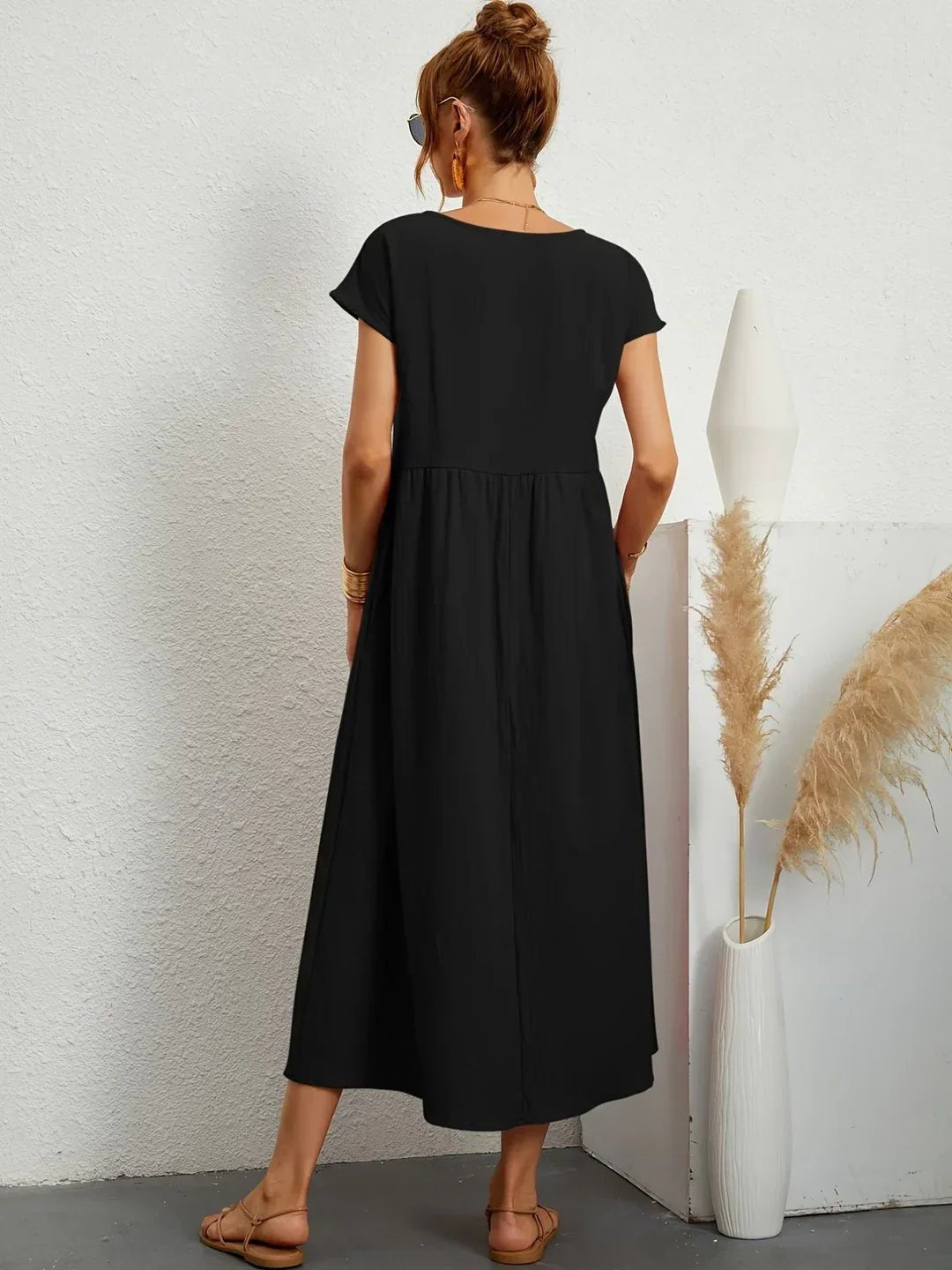 Robe Longue en Coton pour Femmes - Emilia Lane