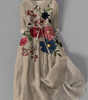 Robe Longue en Dentelle Botanique avec Poches pour Femme | Idéale pour les Sorties - Emilia Lane