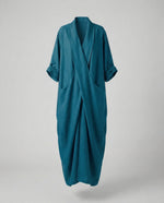 Robe Longue en Lin Moulante avec Poches pour Femme | Idéale pour les Vacances - Emilia Lane