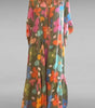 Robe Longue Imprimée à Manches Longues pour Femmes - Emilia Lane