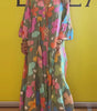Robe Longue Imprimée à Manches Longues pour Femmes - Emilia Lane