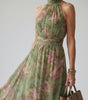 Robe Longue Imprimée Florale pour Femmes - Emilia Lane