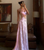 Robe Longue Jacquard Corset pour Femmes - Emilia Lane