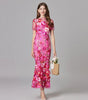Robe Longue sans Manches à Appliqué Floral pour Femme | Idéale pour les Sorties - Emilia Lane