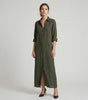 Robe Longue Style Chemise à Boutons pour Femmes - Emilia Lane