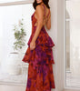 Robe Maxi en Chiffon à Volants pour Femmes - Emilia Lane