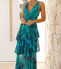 Robe Maxi en Chiffon à Volants pour Femmes - Emilia Lane