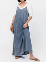 Robe Maxi en Jean Coupe Ample pour Femmes - Emilia Lane