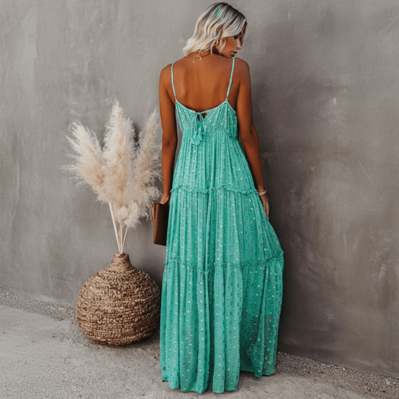 Robe Maxi florale bohème pour Femmes - Emilia Lane