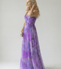 Robe Maxi Sans Manches à Imprimé pour Femme - Emilia Lane