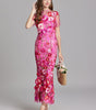 Robe Mermaid à Appliques Florales pour Femme | Idéale pour les Sorties - Emilia Lane