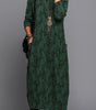 Robe mi - longue à manches longues pour femmes - Emilia Lane