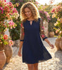 Vestito mezza stagione in tessuto morbido da donna | Ideale per le uscite