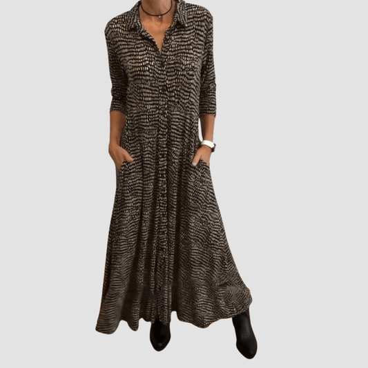 Robe Midi à Poches pour Femmes - Emilia Lane