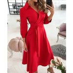 Robe Portefeuille Élégante pour Femmes - Emilia Lane