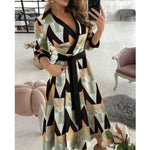Robe Portefeuille Élégante pour Femmes - Emilia Lane