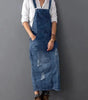 Robe Salopette en Jean Délavé pour Femmes - Emilia Lane