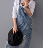 Robe Salopette Longue en Jean pour Femmes - Emilia Lane