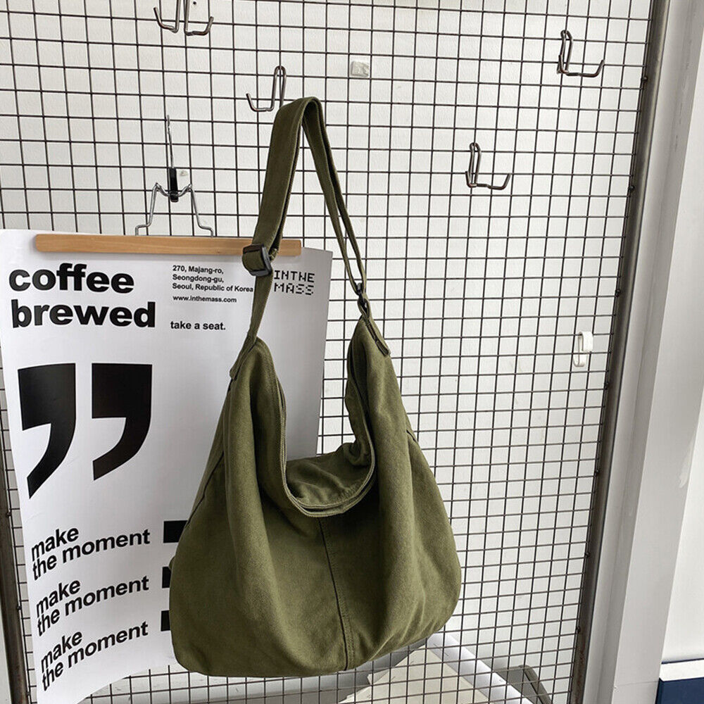 Sac à Bandoulière en Toile pour Femmes