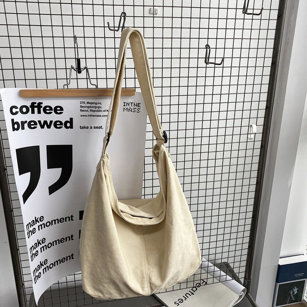 Sac à Bandoulière en Toile pour Femmes - Emilia Lane