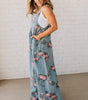 Salopette Femme Imprimé Floral - Emilia Lane