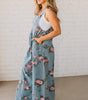 Salopette Femme Imprimé Floral - Emilia Lane