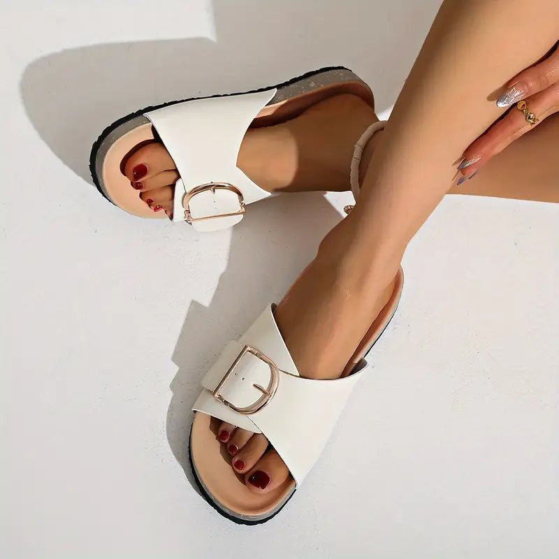 Sandales à Boucles Confortables pour Femme - Emilia Lane
