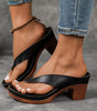 Sandales à Bride Large et Semelle Antidérapante pour Femme | Idéales pour l'Été - Emilia Lane