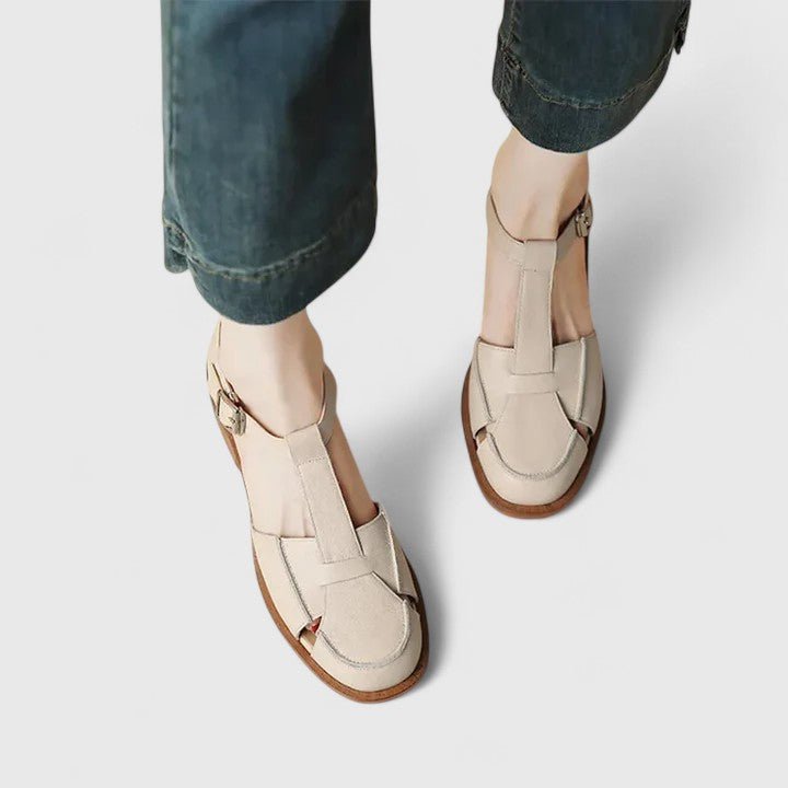 Sandales à talon bas pour femmes - Emilia Lane