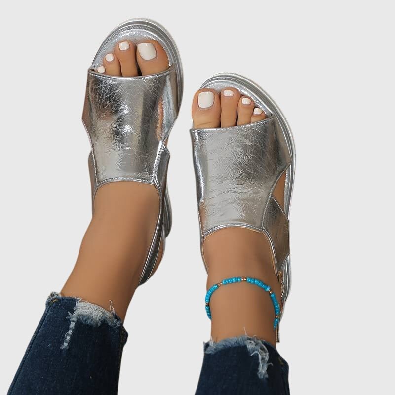 Sandales à Talons Compensés pour Femmes - Emilia Lane