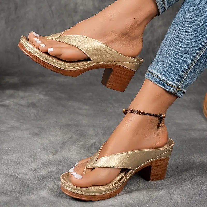 Sandales à Talons Médians pour Femmes - Emilia Lane