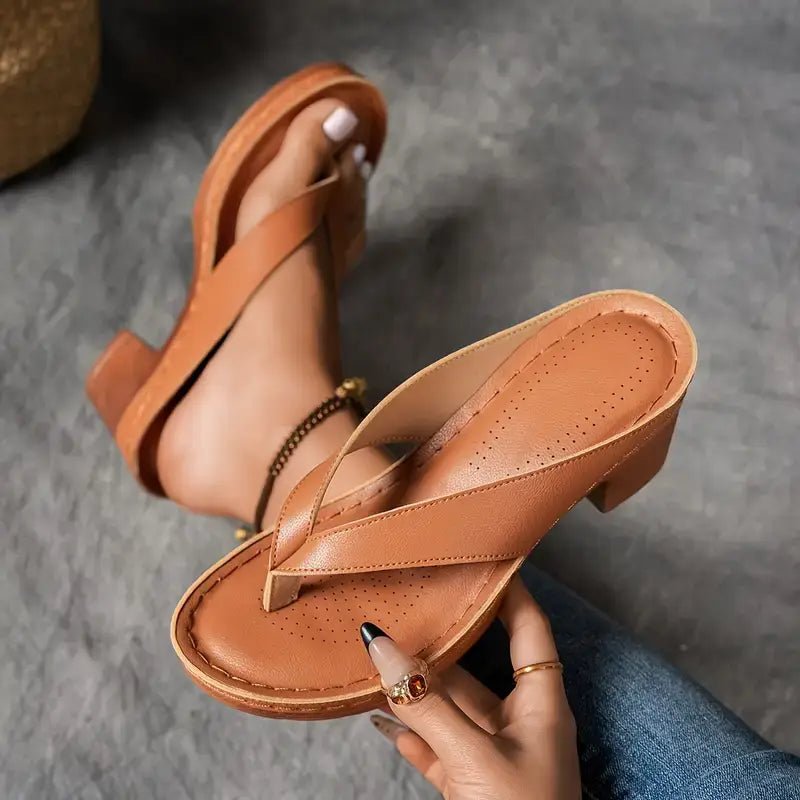 Sandales à Talons Médians pour Femmes - Emilia Lane