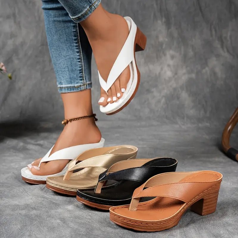 Sandales à Talons Médians pour Femmes - Emilia Lane