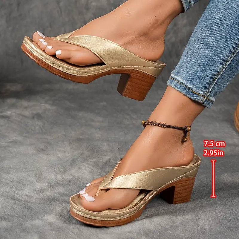 Sandales à Talons Médians pour Femmes - Emilia Lane