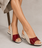 Sandales à Talons Moyen en Cuir pour Femmes | Idéales pour l'Été - Emilia Lane