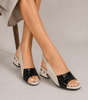 Sandales à Talons Moyen en Cuir pour Femmes | Idéales pour l'Été - Emilia Lane