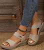 Sandales confort en simili cuir pour femmes - Emilia Lane