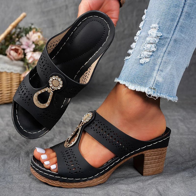 Sandales Orthopédiques à Talon pour Femmes - Emilia Lane