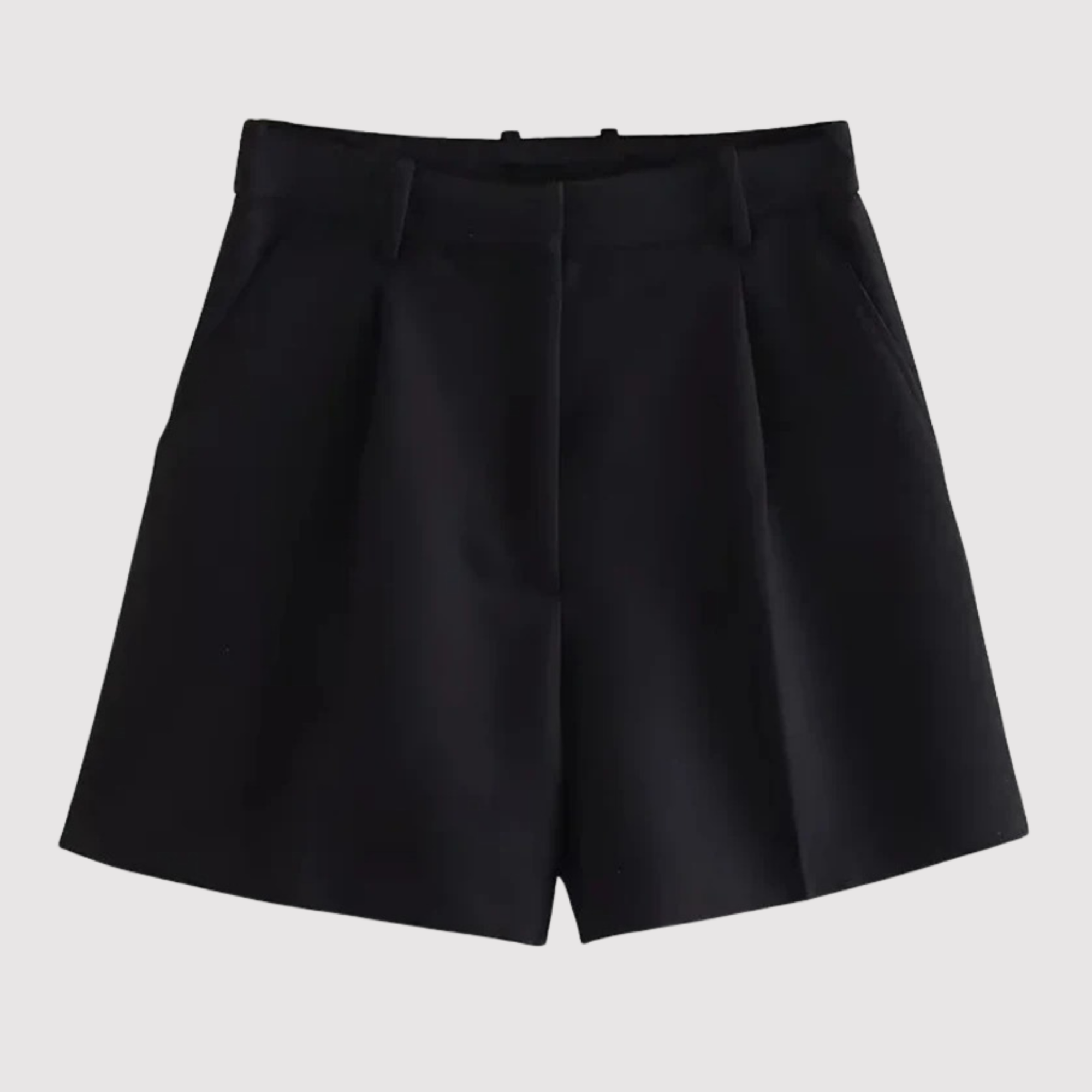 Shorts Plissés à Taille Haute pour Femmes - Emilia Lane
